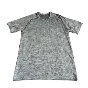 Lululemon Metal Vent Shirt Gray Men's S Workout Athletic